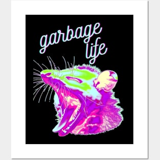 Garbage life Posters and Art